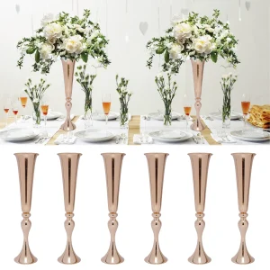6Pcs Candle Holder 22.2" Tall Centerpiece
